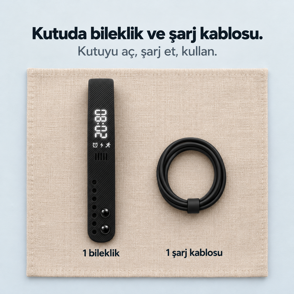 Sleepmodo™ Alarmlı ve Titreşimli Bileklik